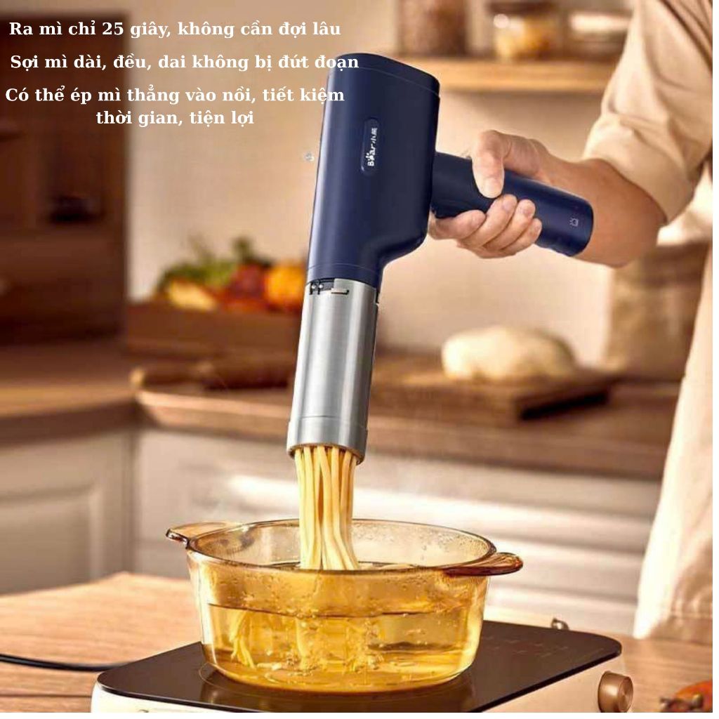 MÁY LÀM MÌ, BÚN TỰ ĐỘNG BEAR 5 KHUÔN