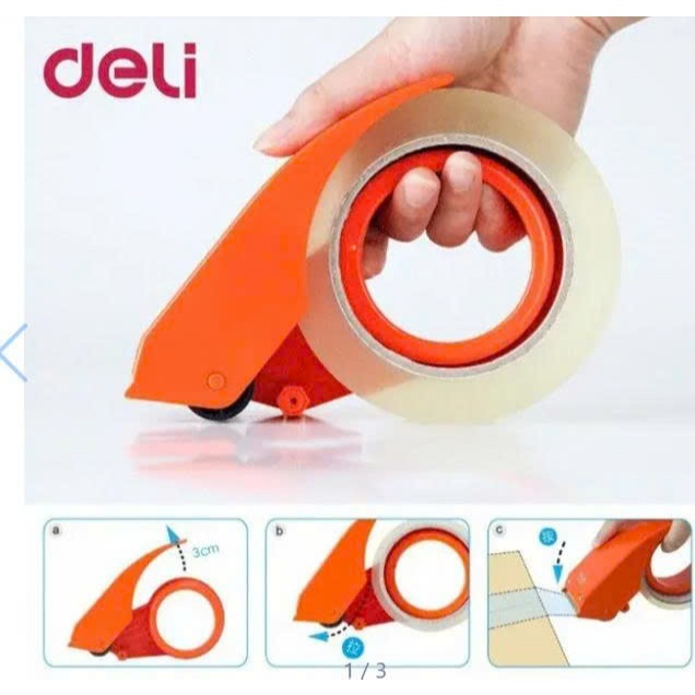 Cắt băng keo Deli 801 dán thùng