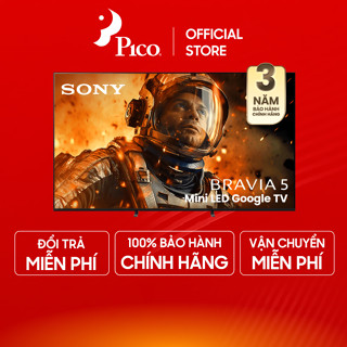 Google Tivi Mini LED Sony AI 4K 65 inch K-65XR50 - Mới 2025