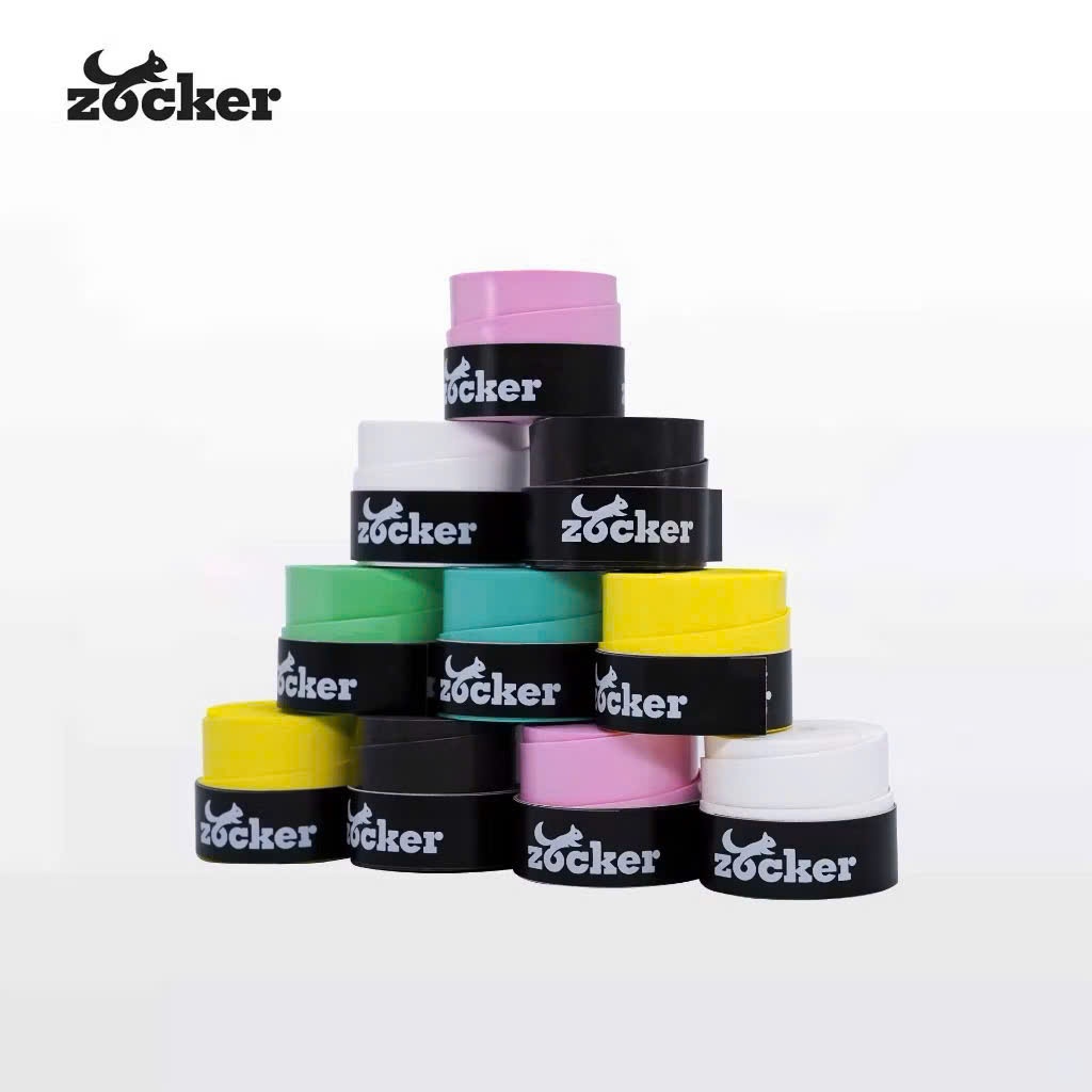 Quấn Cán Vợt Pickleball Zocker Chính Hãng Chất liệu PU cao cấp thấm hút và êm ái