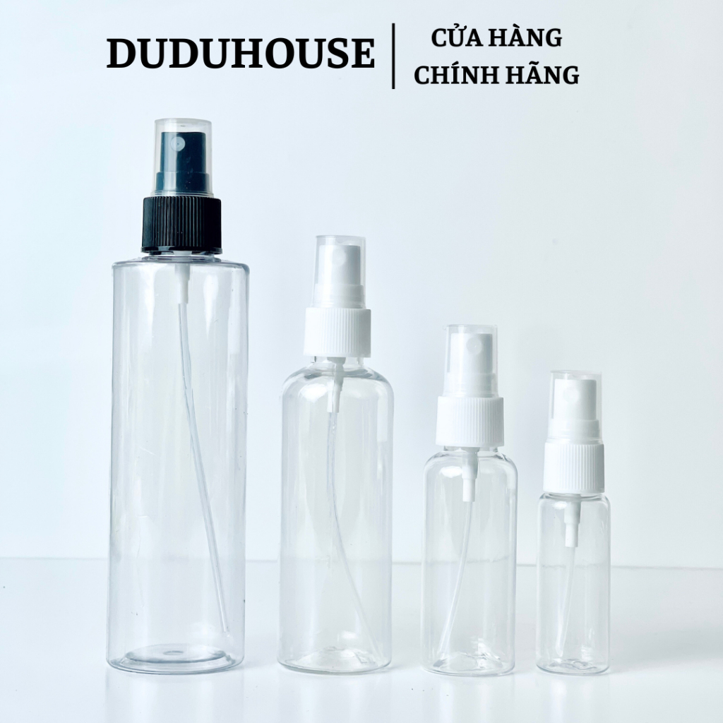 CHAI XỊT PHUN SƯƠNG 30ml 50ml 100ml 200ml