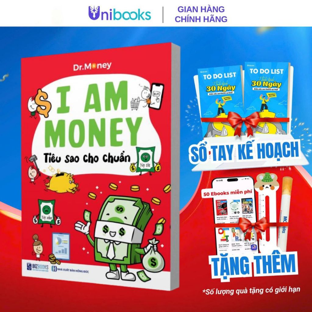 Sách - I Am Money: Tiêu sao cho chuẩn - Dành cho học sinh từ 10-15 tuổi - Bizbooks