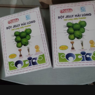 Bột Rau Câu Jelly Dẻo Hải Long hộp 12gói
