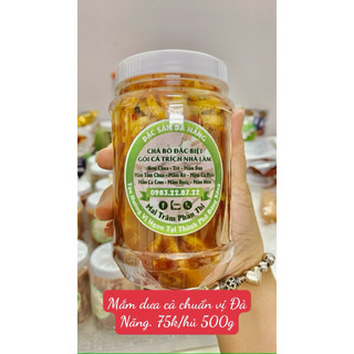 MẮM DƯA CÀ CHUẨN VỊ ĐÀ NẴNG HỦ 500G