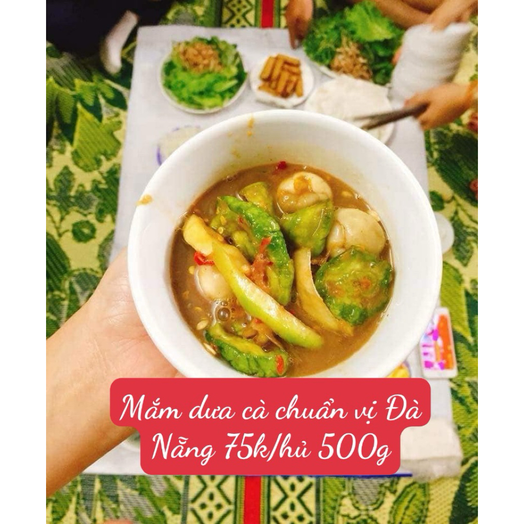 MẮM DƯA CÀ CHUẨN VỊ ĐÀ NẴNG HỦ 500G