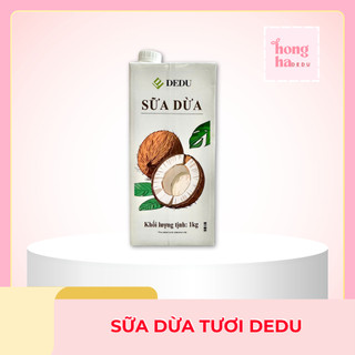 🥥 [HOT] Sữa Dừa Tươi DEDU – Thơm Béo Tự Nhiên, Uống Liền – Pha Trà Sữa – Làm Bánh – Không Chất Bảo Quản