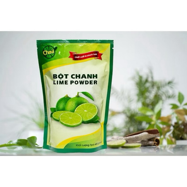 (Hàng Sẵn)  Bột Chanh Lime Powder ChaVi gói 400gram