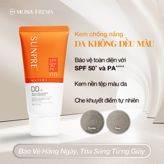 Kem Chống Nắng Có Màu Mona Frema SUNPRE High Protection DD Facial Gel 60ml màu cam