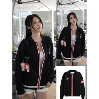   DEAL MỞ BÁN  Áo Khoác Len Tay Dài  Áo khoác khoá kéo thuê chữ chất lượng cao mùa thu đông mới 2025 T26 