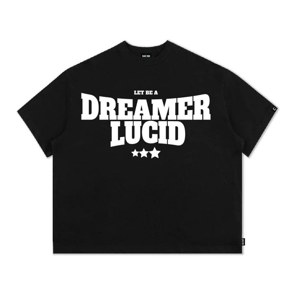 Áo Thun Local Brand Unisex LUCID DREAMER Nam Nữ Tay Lỡ From Rộng Chất Cotton