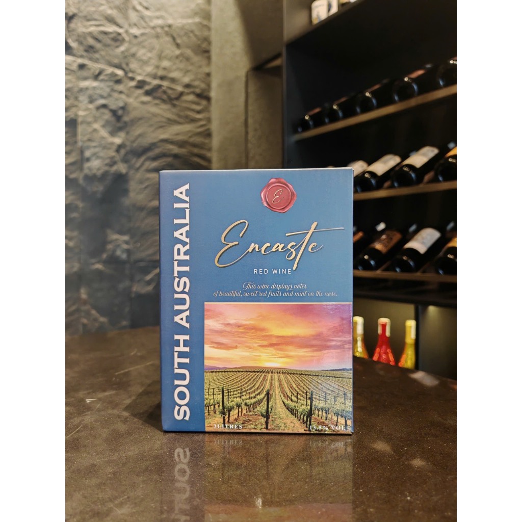 Rượu vang bịch Úc Encaste 3 lít nhập khẩu chính hãng