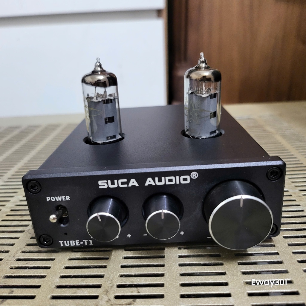 Tube Pre Đèn Suca Audio Bộ Tiền Khuếch Đại Âm Thanh Kèm 2 bóng 6k4 7 chân