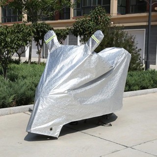 Bạt Phủ Xe Máy 3 Lớp Dày Dặn, Vải Bạt Tráng Bạc Cao Cấp Chống Thấm Tiện Lợi 88414 SHOP CHUYÊN SỈ