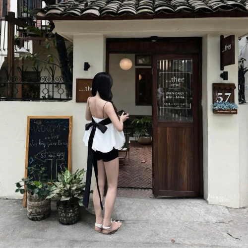 Set áo 2 dây bồng nơ buộc sau xinh xỉu_B1T16 | BigBuy360 - bigbuy360.vn
