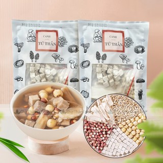 Canh tứ thần, hầm canh hạt sen, y dĩ, bạch linh, khiếm thực, hoài sơn - Chợ Thảo Dược Việt
