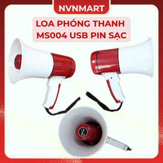 LOA PHÓNG THANH CẦM TAY MEGAPHONE CÓ USB MS-003/004 - AT