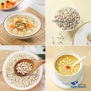 Hạt y dĩ 100g, ý dĩ nếp, hạt bo bo, thơm, bùi, dùng nấu cháo, chè, hầm gà, pha trà, làm bánh