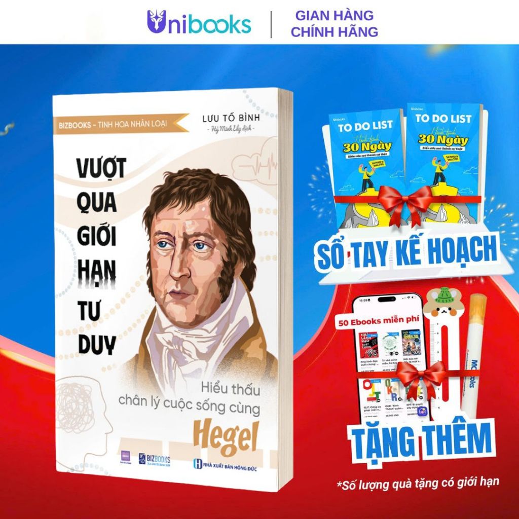 Sách - Tinh hoa nhân loại: Vượt qua giới hạn tư duy, Hiểu thấu chân lý cuộc sống cùng Hegel - Bizboo
