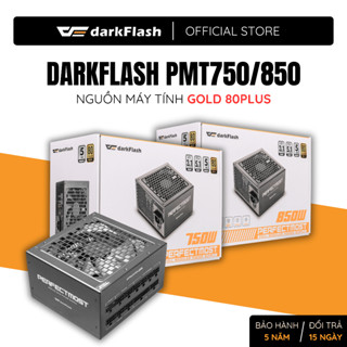 Nguồn PC 750W 850W 1050W 1250W Darkflash PMT750 PMT850 PMT1050 PMT1250 GOLD Nguồn Máy Tính 80 Plus Modular