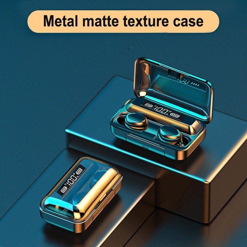 Tai Nghe Bluetooth F9 Pro V5.0 Âm Thanh Cực Hay - Hàng Chuẩn - Tai Nghe Bluetooth F9 Pro