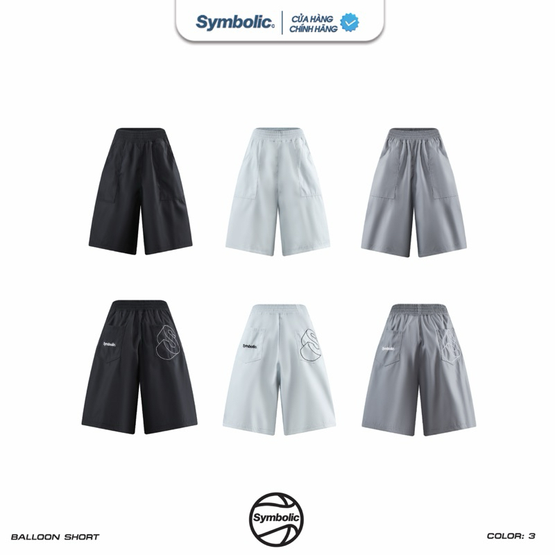 Quần Short lửng Balloon Symbolic