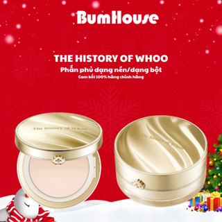 Phấn phủ dạng Bột/Nén The History Of Whoo Gongjinhyang Mi Luxury Luminous Powder Hộp 28g/Two Way Pact SPF30/PA++ 13g