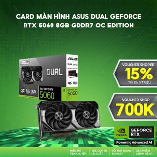 Card Màn Hình ASUS Dual GeForce RTX 5060 8GB GDDR7 OC Edition - DUAL-RTX5060-O8G