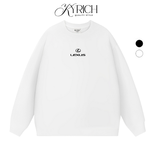Áo Sweater Kyrich Premium Nỉ Logo Mid Lexus Luxury Car