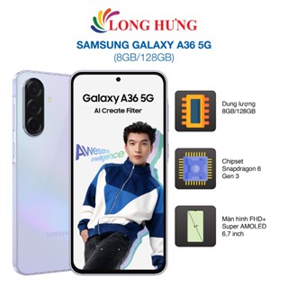 Điện thoại Samsung Galaxy A36 5G (8GB/128GB) - Hàng chính hãng