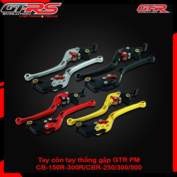 [Chính hãng] Tay côn tay thắng gập chống gãy GTR PM CBR150R CB150R CB300R CBR500R