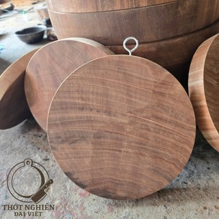  Thớt gỗ nghiến Tây Bắc TRÒN - Thớt Nghiến Đại Việt 