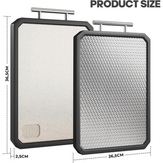 Thớt inox kháng khuẩn bản to băm chặt dễ dàng - THỚT NHỰA KHÁNG KHUẨN 2 MẶT Bamboo cooks