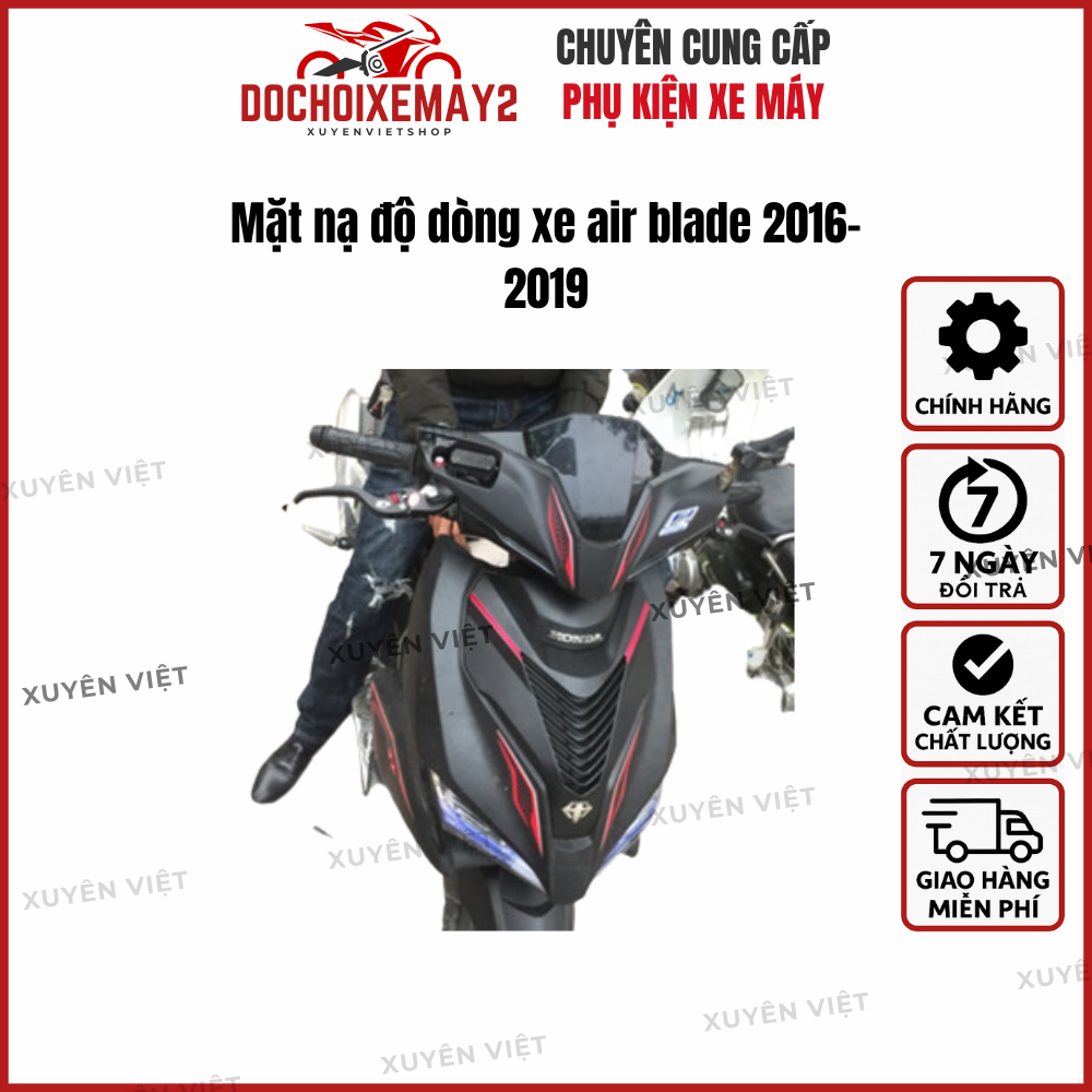 Mặt nạ độ dòng xe air blade 2016-2019