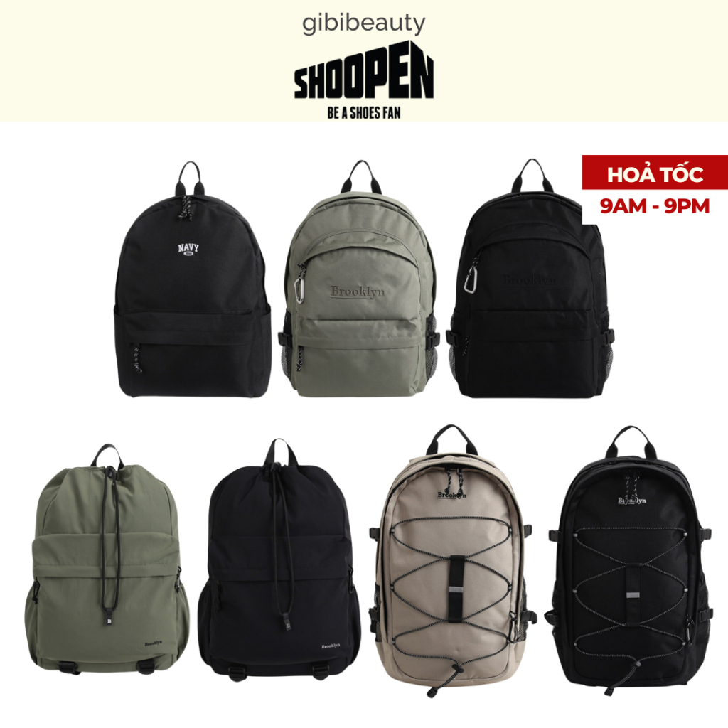[SẴN] Balo SHOOPEN gom sale