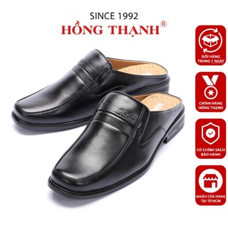 Giày Sabo Nam HỒNG THẠNH Giày Sục Da Bò Cao Cấp Êm Chân Đế Chống Trượt - 5689