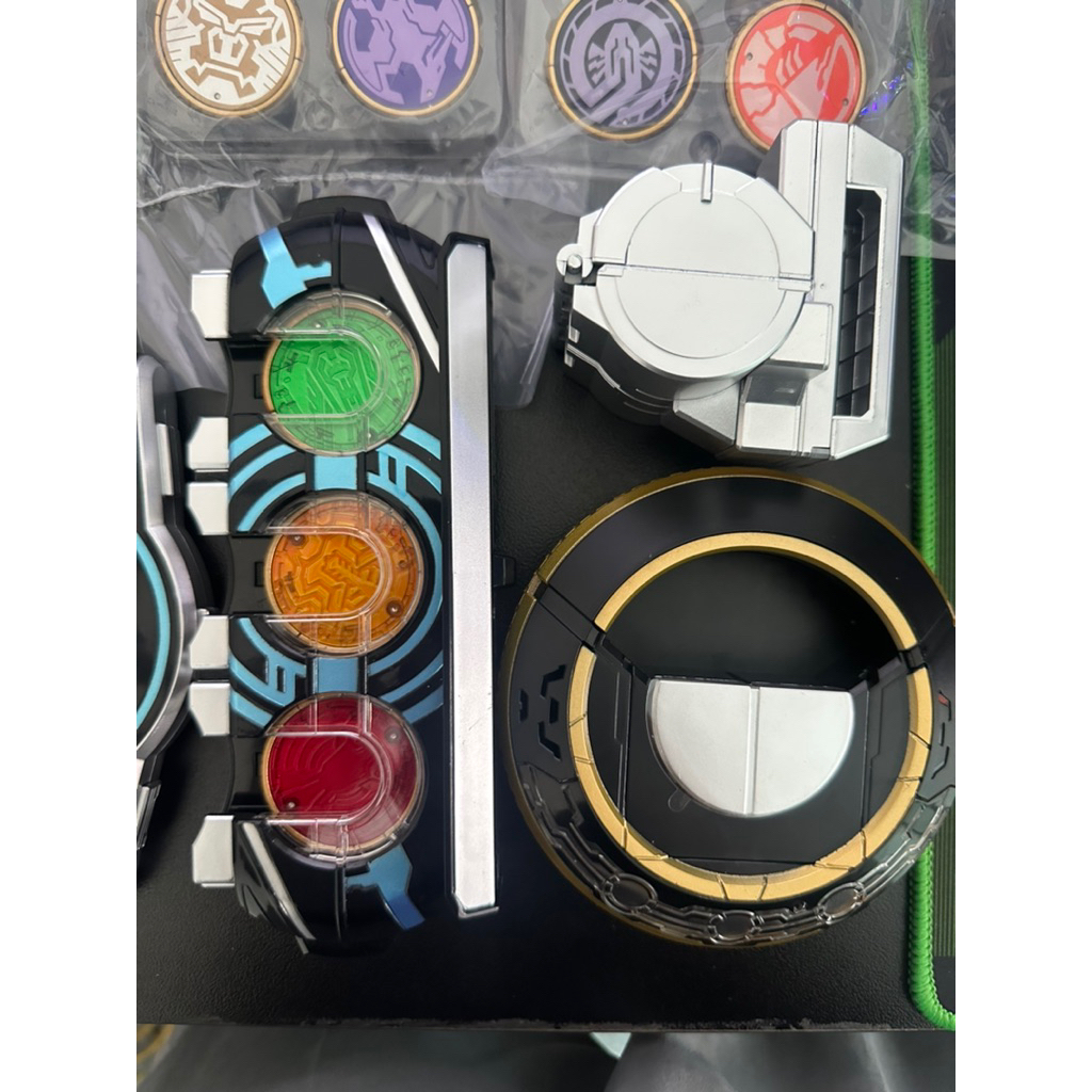 Đồ chơi Thắt Lưng Kamen Rider OOO Driver kỷ niệm 10 năm 21 medal Thắt lưng lõi đồng xu ooz hino eiji