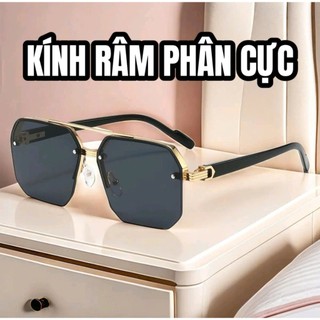 Kính Râm Phân Cực Glazeup V5 Cho Nam Giới, Gọng Vuông Kiểu Mới 2025, Chống Tia UV400 ,Phân Cực, Chói