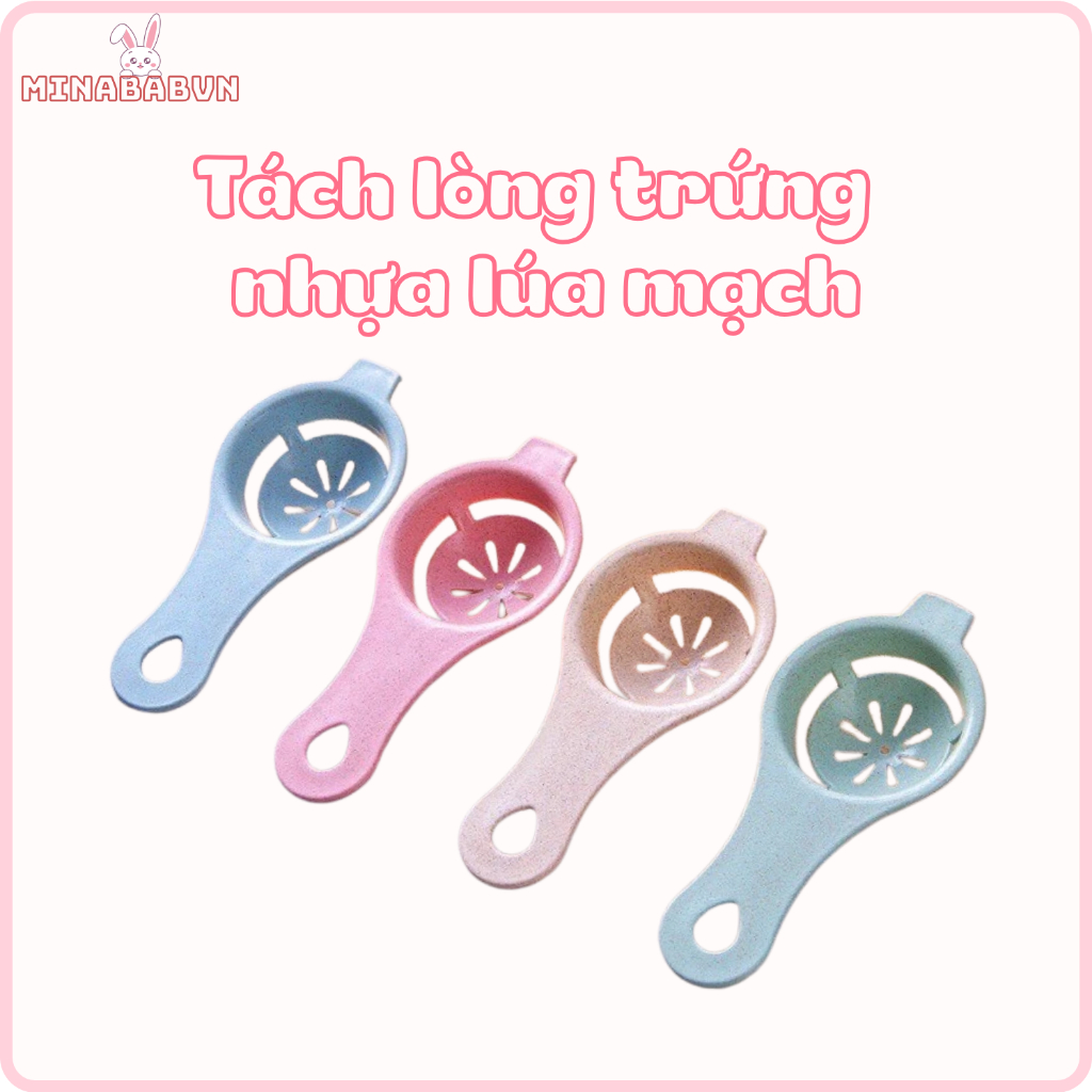 Dụng Cụ Tách Lòng Trứng, Tách Lòng Đỏ Trứng Chất Liệu Lúa Mạch Tiện Dụng