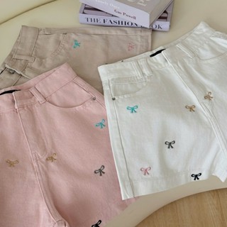  QUẦN SỌT NỮ CẠP CAO THÊU NƠ FULL THỜI TRANG CÓ SIZE ĐẾN 60KG MẶC THOẢI MÁI MS 019 