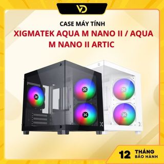 Case máy tính XIGMATEK Aqua M Nano II / Aqua M Nano II Artic - MATX