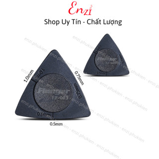 Pick gảy, phím gảy bặc biệt 3 Trong 1 tiện lợi với 3 cỡ 0,5mm 0,75mm và 1mm Enzi