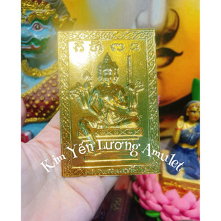 🎀 Phật Tứ Diện 3D Chất Liệu Kim Loại Chùa WATTRAIMIT Thái Lan 🎀