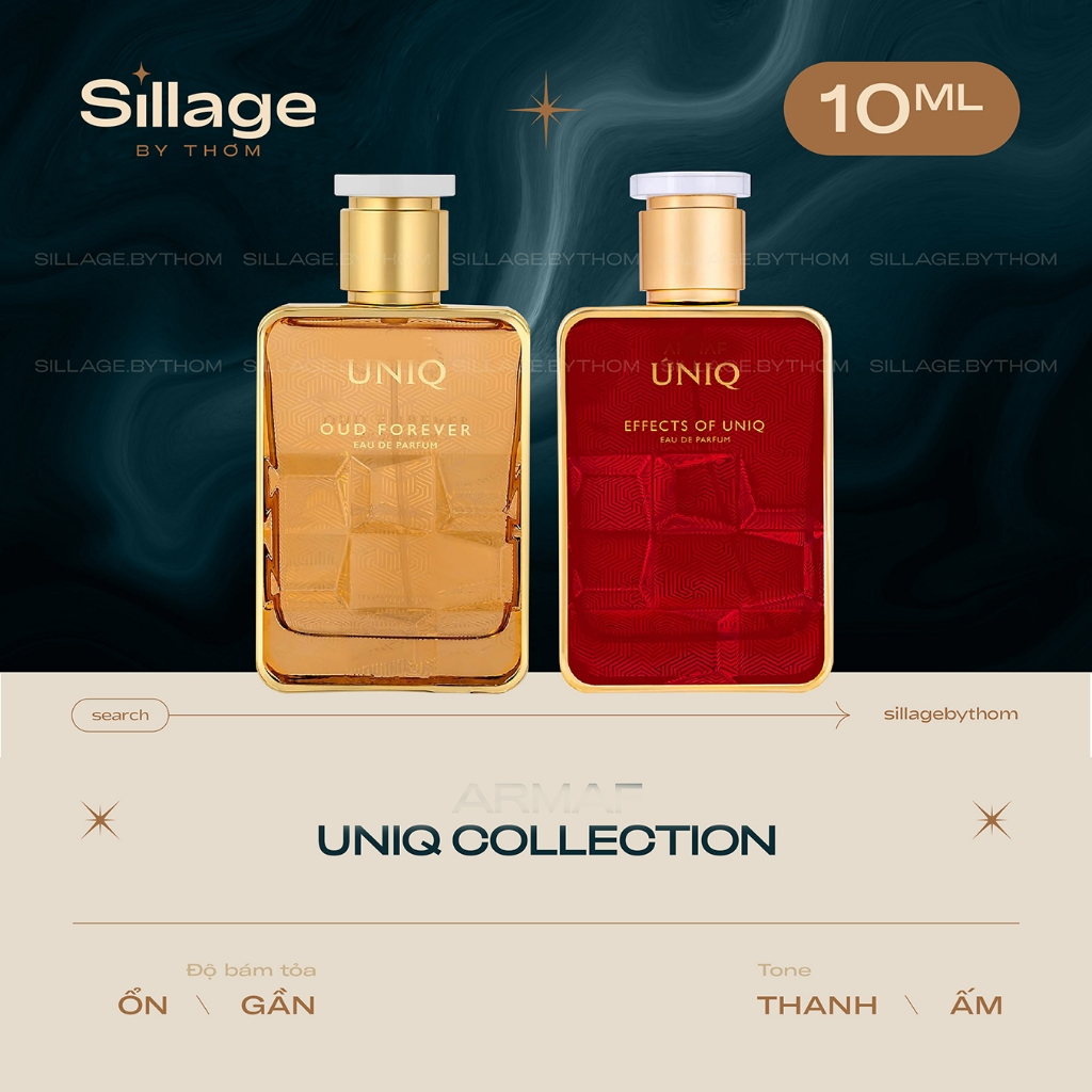 EFFECTS OF UNIQ OUD FOREVER EDP | Mẫu thử nước hoa unisex