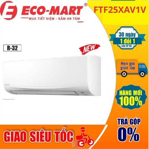Điều hòa Daikin 1 chiều 9.000Btu FTF25XAV1V