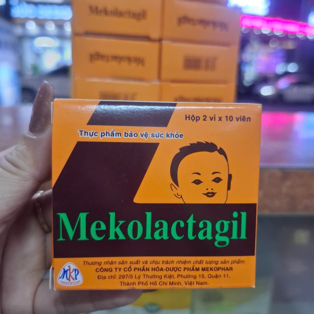 Mekolactagil tảo lợi sữa hiệu quả