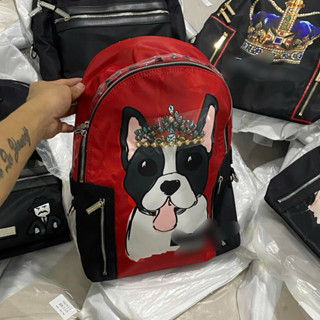 Balo cho đeo vương niệm đính đá cao cấp chất liệu vải gai chống nước đựng lapttop sách vở thoải mái.