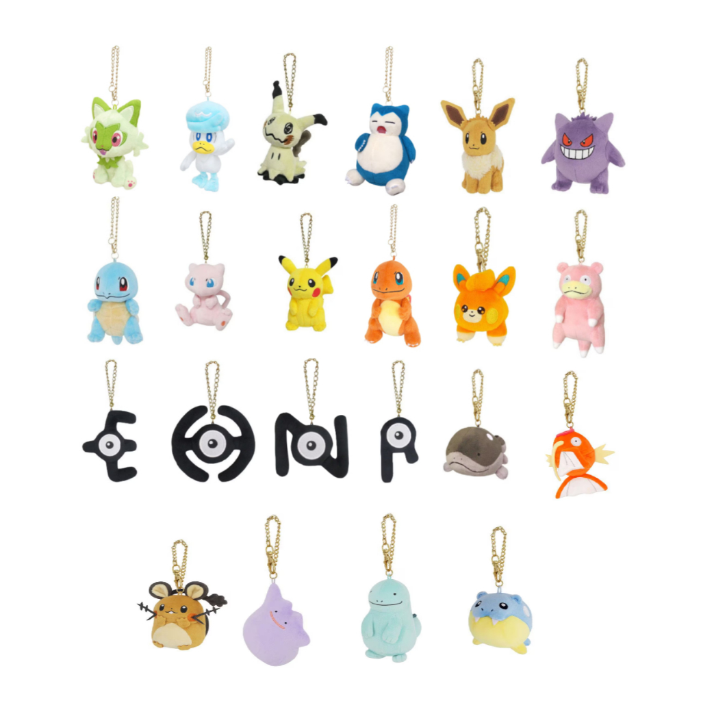 [Direct from Japan] Pokemon Plush Key chain ALL STAR COLLECTION Series Japan NEW  Pokemon Center