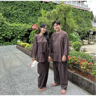 Mẫu Vạt Hò Nút Thắt Đi Chùa Cho Lam Và Nữ, Chất Liệu Vải Linen Cao Cấp Mềm Mại Thoáng Mát Phong Cách năng động