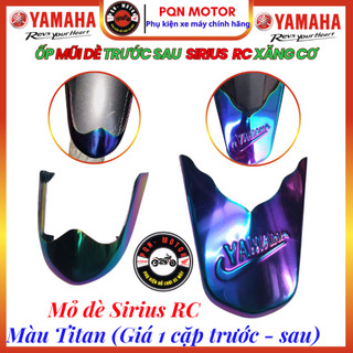 Ốp Mũi Dè Xi Titan Cho Sirius – Bảo Vệ Dè Trước Sau Xe Máy Trang Trí Phụ Kiện Cao Cấp