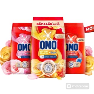 AMMYFOOD - Bột giặt Omo 5,1kg Tinh dầu thơm Sạch Cực sạch, bột giặt omo không chất tẩy ăn toàn da tay 2,9kg, 5,5kg